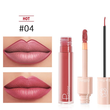 Pudaier Dual Lipstick Lip Gloss Liquid Lipstick