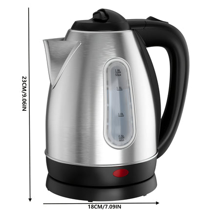 Electric Kettle, Stainless Steel Tea Kettle Electric 1.8L Capacity, Water Dispenser, Water Scale,