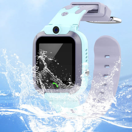 Pink Cartoon kids watch silicone strap