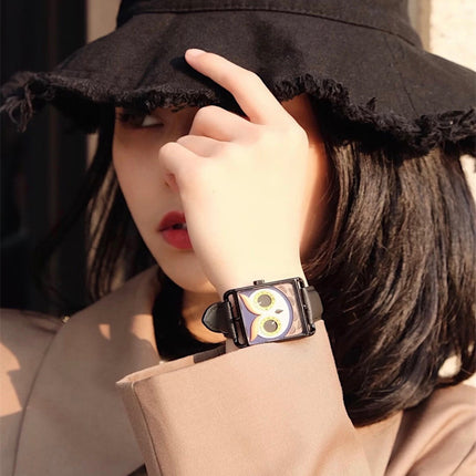 Quartz Movement Sakura Eagle Couple Animal Watch