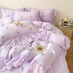 Charm Purple / 1.5m Flat sheet
