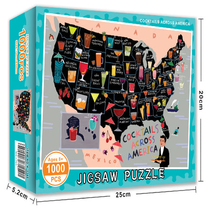 Birthday puzzle children's educational toys