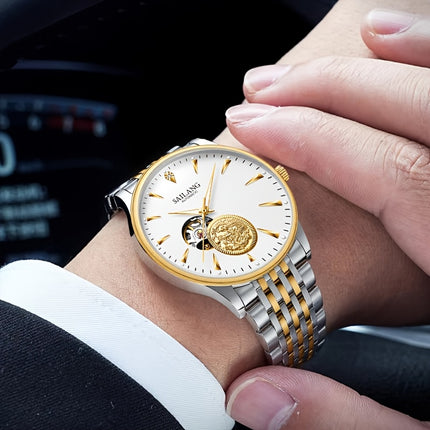 Sailang Men's Skeleton Automatic Mechanical Watch