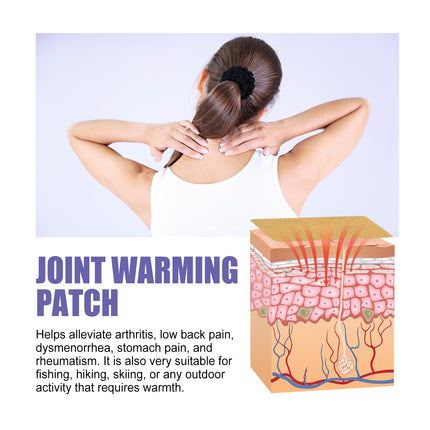 Joint Warming Patch, Relieve Wrist Knee Lumbar Shoulder And Neck Pain Discomfort Joint Care Patch