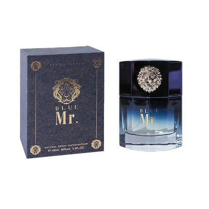 3.38oz Mr. Blue Men'S Perfume Long-Lasting Fragrance Lion Domineering Perfume