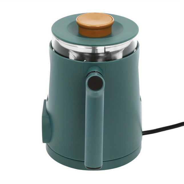 27oz Green Temperature Control Corded Electric Tea Kettle 600W Water Boiler
