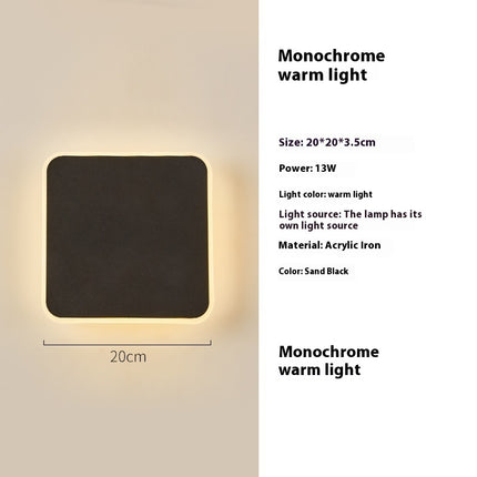 Modern LED Wall Lamp Bedroom Bedside Lamp