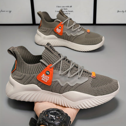 Men's Fashion Comfortable Running Shoes: Breathable, Durable, Slip-Resistant,