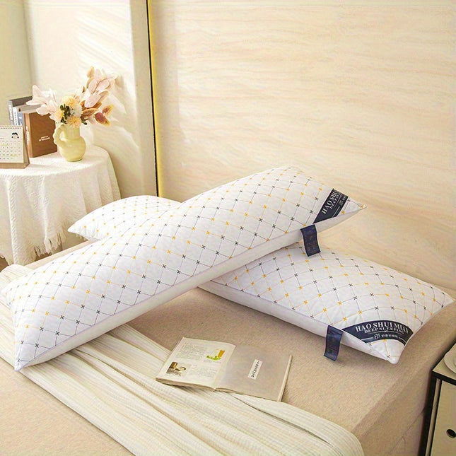 1pc White Embellished Extended Body Pillows Suitable for Back, Pregnancy Support, Spinal