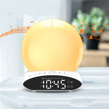 Wake up projection clock night light