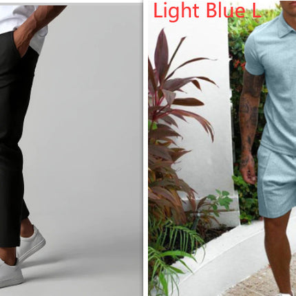 Suit Pants Men Slim Gray Business Straight