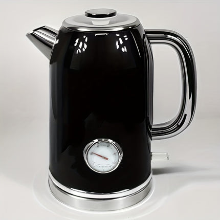 Electric Kettle -67.63oz Hot Tea Kettle with Thermometer, 1500W Fast Heating Stainless Steel Teapot,