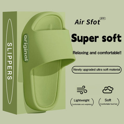 4 pcs set Men'S And Women'S Comfortable EVA Non-Slip Sandals - Featuring a Minimalist Striped Design