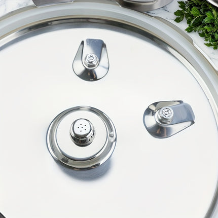 Commercial Stainless Steel Rapid-Cook Pot  Extra-Large Capacity with Multi-Layer Base