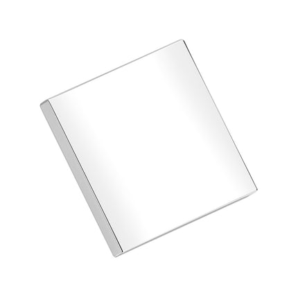 Square glossy brooch