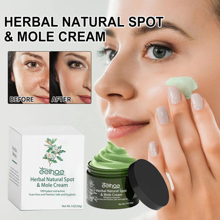 Herbal Natural Spot & Mole Cream, Blemishes Hydrating Whitening Brightening Cream