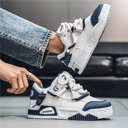 Men's Large Size Sneakers (US 10-13/EU 39-46) - Heavy Duty PVC Sole, Lightweight Breathable Shoes