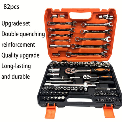 Tool Kit Set, Professional High-Quality Automotive Repair Tools - 46/53/61/82/151pcs