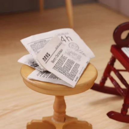 Educational Toys Mini Newspaper Ornaments