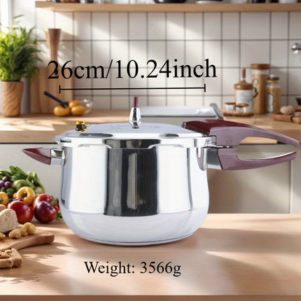 Exquisite Print Anti-Scratch Durable Stainless Steel Multi-Capacity Cooking Pot