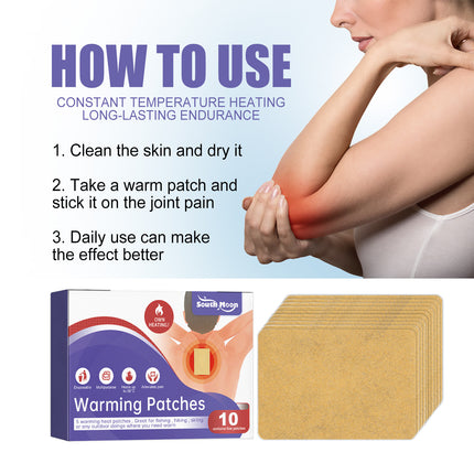 Joint Warming Patch, Relieve Wrist Knee Lumbar Shoulder And Neck Pain Discomfort Joint Care Patch