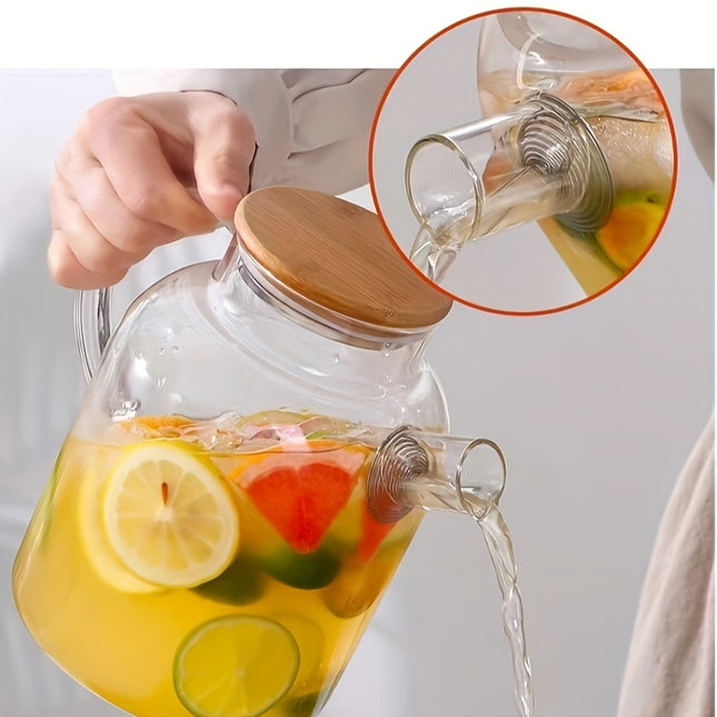 Teapot Featuring an Infuser – Can Be Reused, Safe for Microwave Use, – Recyclable