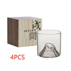 New Transparent 4pcs