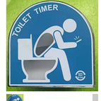 Mens match man toilet hourgla