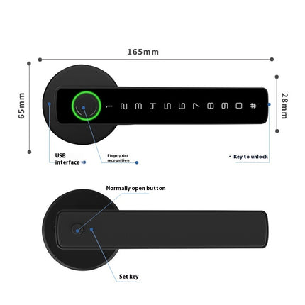 Intelligent Identification Indoor Fingerprint Lock