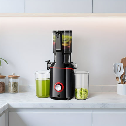 Juicer  108mm Wide Feed Chute | 160W Motor 100-240V  Mimic Hand Squeeze  Easy Clean Small