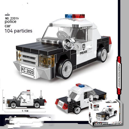 Building Block City Recycling Car Assembly Toy