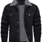 Black Dark Gray Fur / S