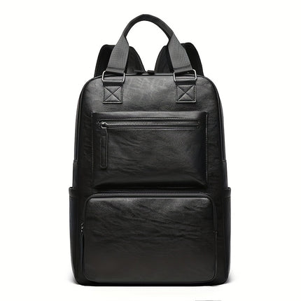 Unisex Casual Backpack - Large Capacity, Lightweight, Adjustable Straps, Zip Closure,