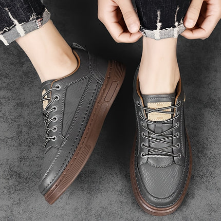 2025 Men'S Spring New Fashionable Sneakers - Casual, Breathable, Soft Sole,