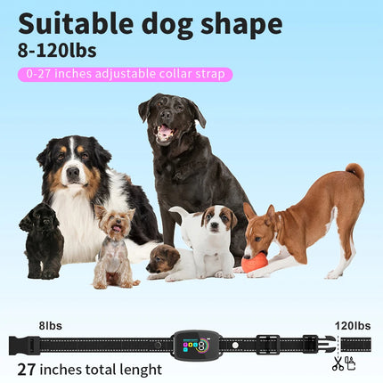 Smart Automatic Anti Barking Dog Collar Rechargeable Bark Stopper