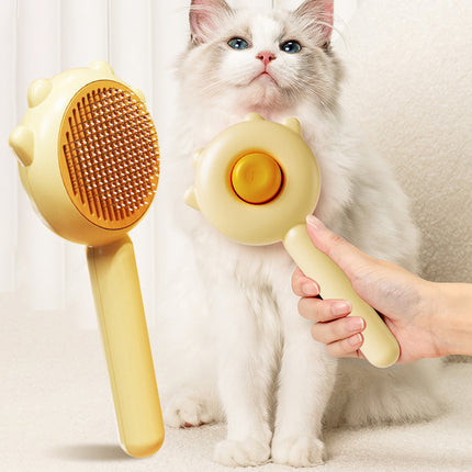 Cat Comb Massage Pet Magic Combs Hair Removal Brus...