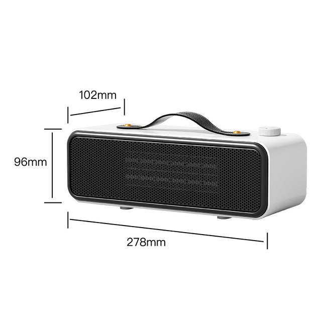 Home Office Learning Small Desktop Warm Air Blower Quick Heating Heater