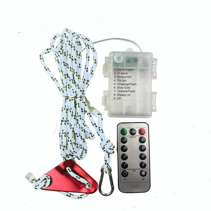 Canopy Tent Camping Decoration Luminous Wind Rope