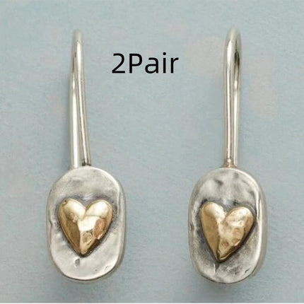 Simple Romantic Love Geometric Shape Earrings