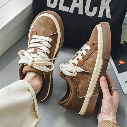 Men'S Trendy Shoes for Spring And Summer 2024, Featuring Faux Skate Shoes