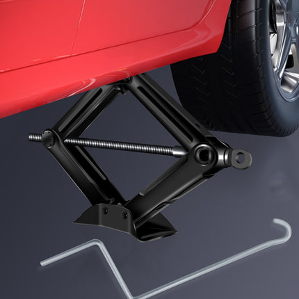 Heavy-Duty Scissor Jack for Vehicles, Capable of Lifting 2 Tonnes