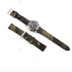 Black And Green Camouflage / 18mm