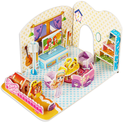 Three-dimensional Puzzle Paper Children's Educational
