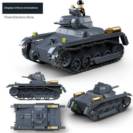 Building Block No.1 Tank Model Assembly Toy