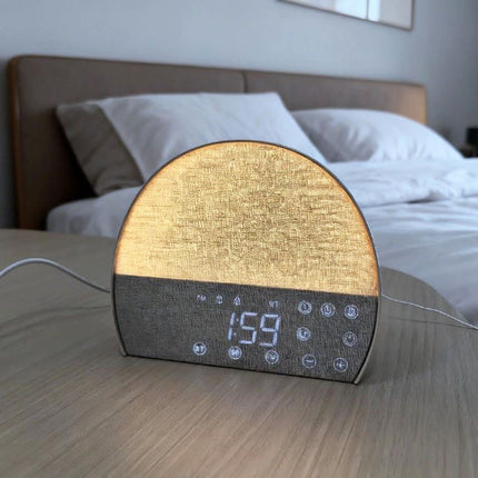 Fabric Wake Up Light Alarm Clock