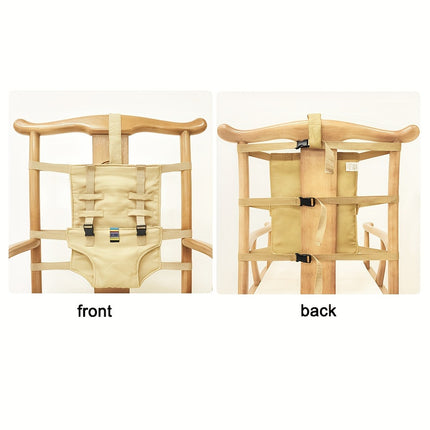 1pc Child Booster Seat Safety Belt, Portable Foldable and Washable with Harness Protector