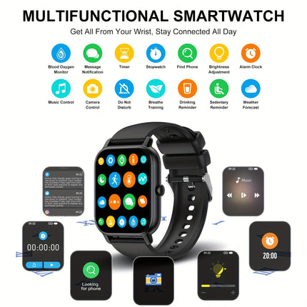 Smartwatches for Men And Women, IPX8 Waterproof, Capable of Answering And Making Calls,