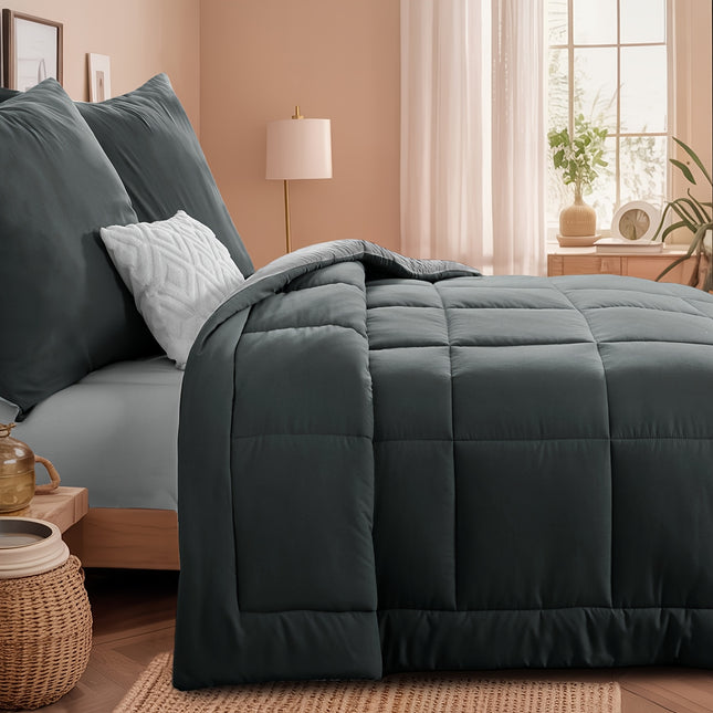 2/3pcs Duvet Set, Cosy And Lightweight Quilt, Reversible Comforter with 80x80 Pillowcases, 300GSM Filling,