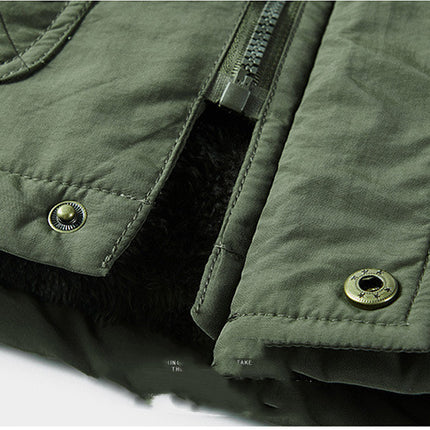 Thick Loose Young Brown Cotton Clothes