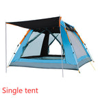 Vinyl blue / Single tent
